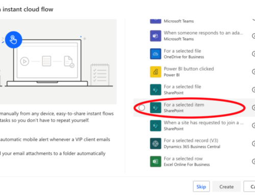 Power Automate’s Best Kept Secret: ‘For a selected item’ SharePoint Trigger