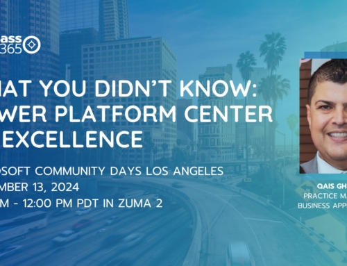 Don’t Miss Qais Gharib’s Power Platform Governance Session at Microsoft Community Days Los Angeles!