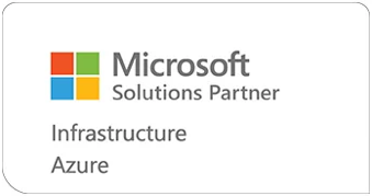 Microsoft Solutions Partner for Infrastructure Azure badge