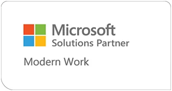 Microsoft Solutions Partner for Modern Work badge